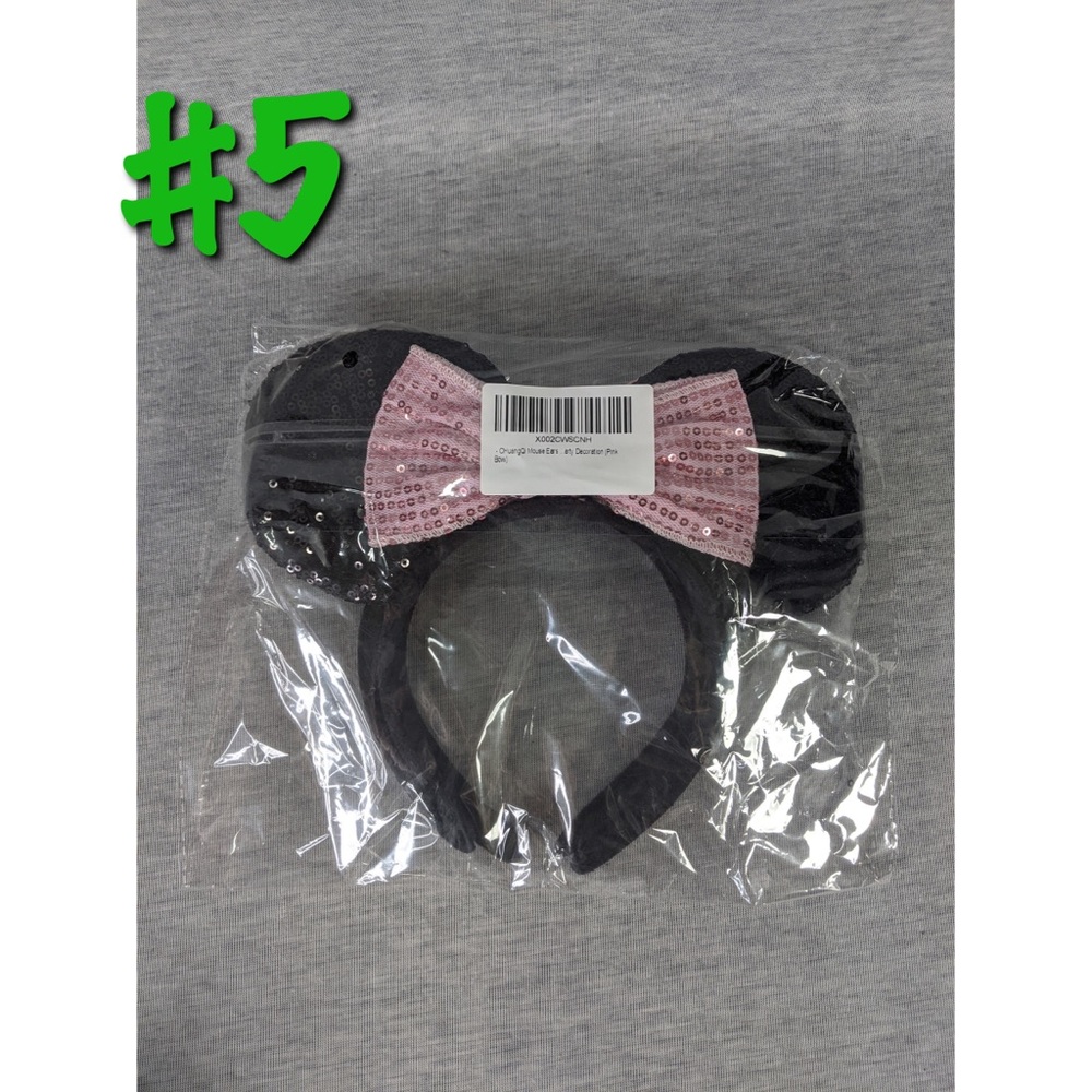 👯‍♀️Host Pick⚡️2packs (4 pcs) Mouse Ears/Bow Headbands - Picture 4 of 4